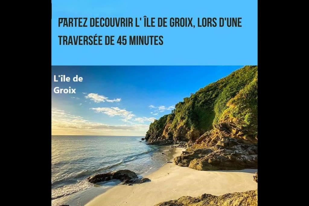 T3 Proche Centre Ville Gare Sncf Plage Avec Parkink Prive Lorient Kültér fotó